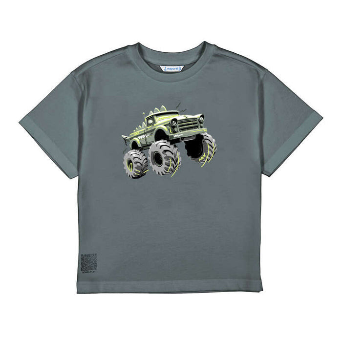 Mayoral Graphic T-Shirt - Lead/Trucks