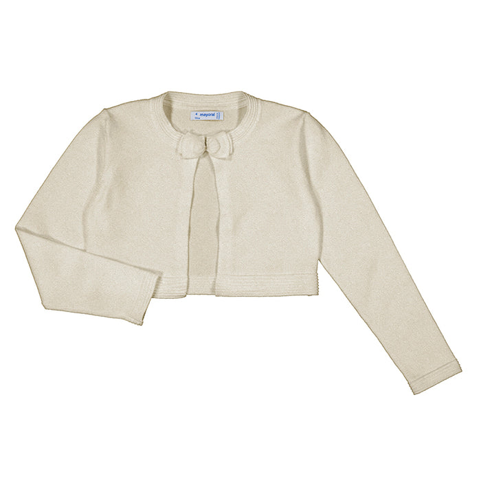 Mayoral Knit Cardigan - Champagne