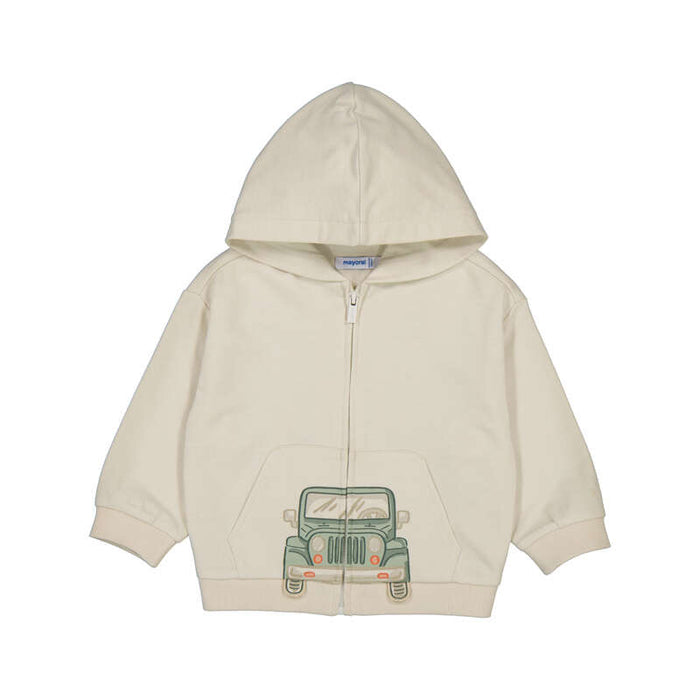 Mayoral Zippered Hoodie - Hemp