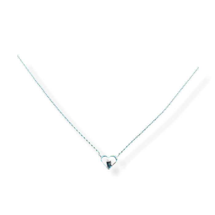 Mini Melted Heart Necklace