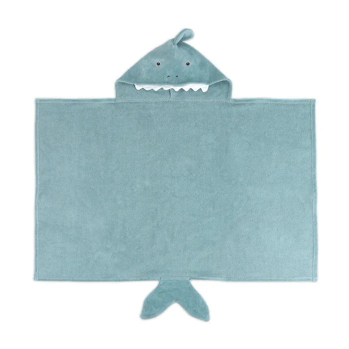 Mon Ami Hooded Towel - Seaborn Shark