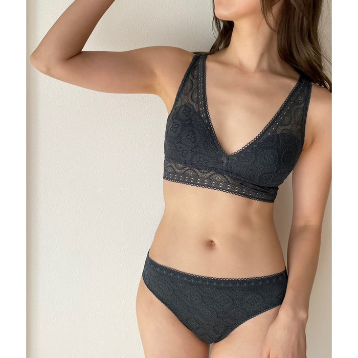 Moroccan Back Style Bralette | Green