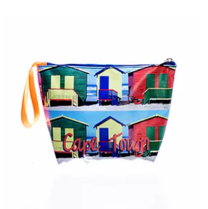 Muizenberg Beach Hut PVC Clutch