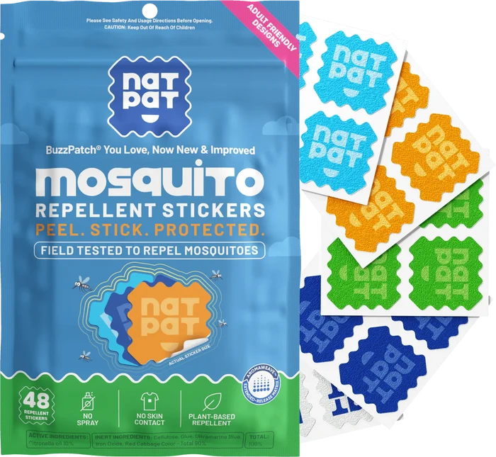 NATPAT Mosquito Repellent Patches for Adults