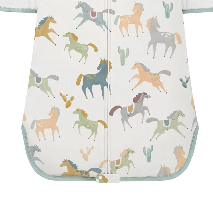 Nest Designs Organic Cotton Swaddle Sleep Bag 1.0 TOG - Pony Express