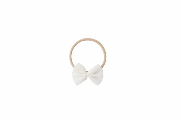 Noralee Fluttler Tulle Headband - Ivory