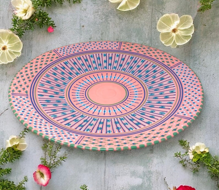 Potters Large Open Pink Bowl