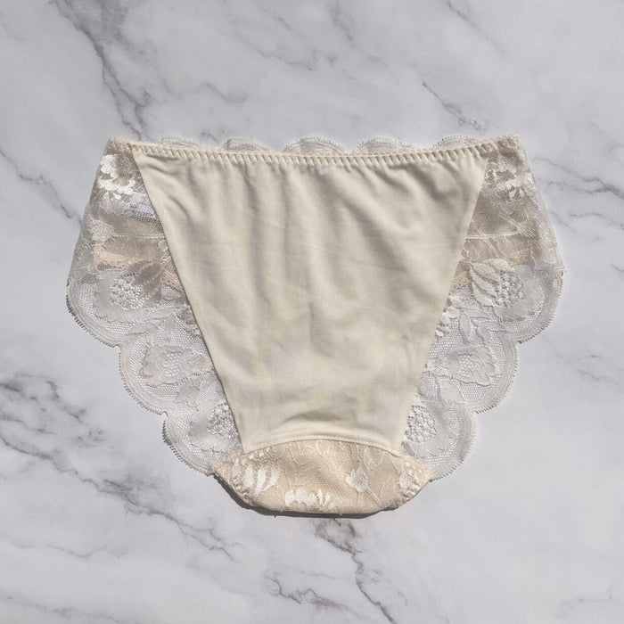 Protea High Waist Bikini | Vanilla