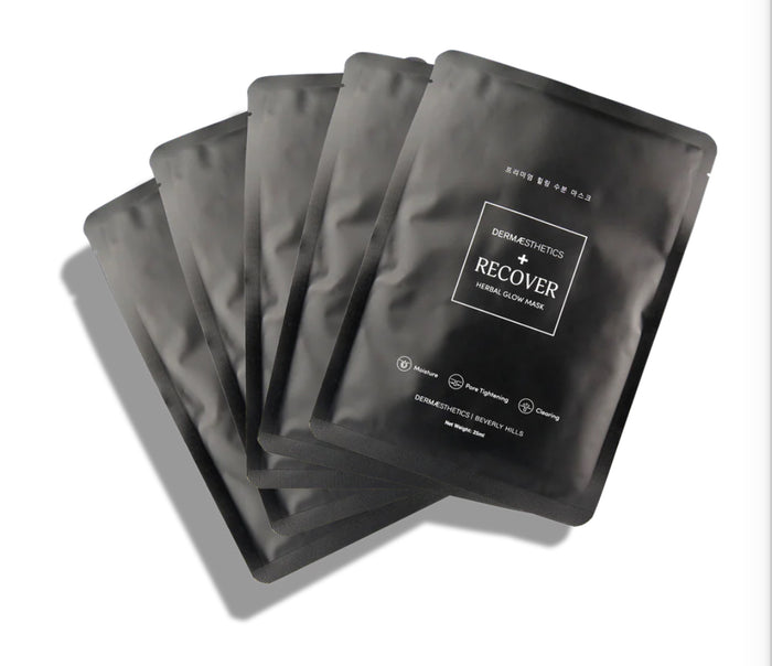 Recover Herbal Glow Mask Super Rich Moisture & Recovery Collagen Mask