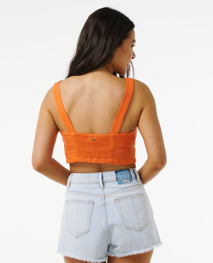 Rip Curl Premium Surf Crop - Bright Orange by Rip Curl