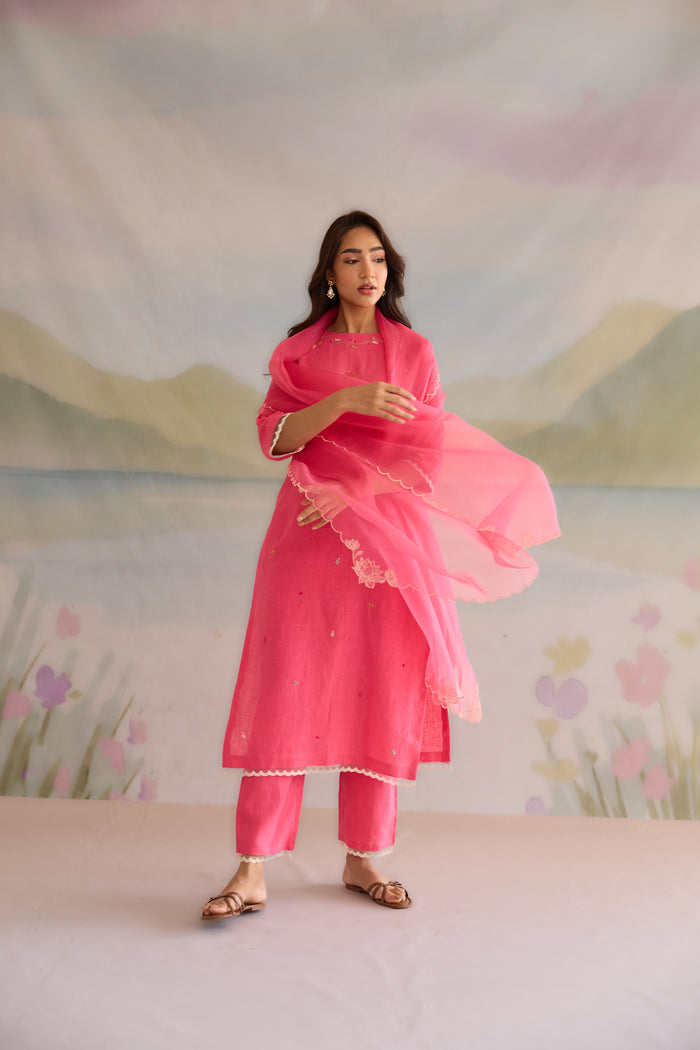 Ruby Dupatta