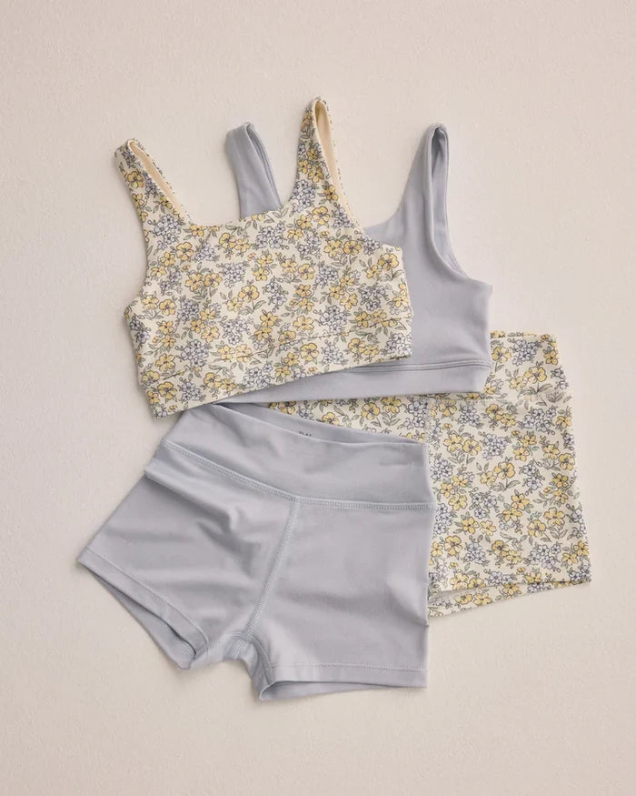 Rylee & Cru Shortie Short - Light Blue