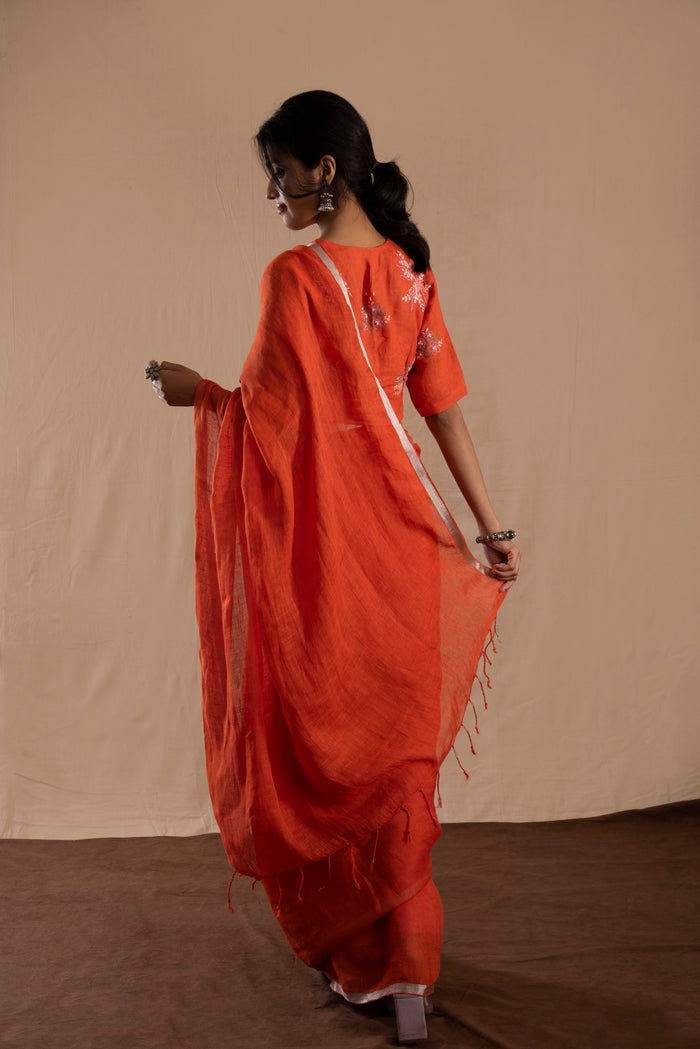 Silsila Linen Blouse