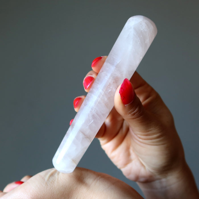 Smoky Quartz Massage Wand No to Negativity Crystal