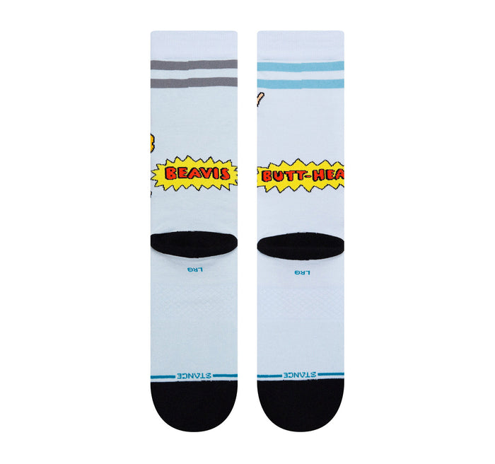 Stance Beavis and Butthead Settle Down Crew Socks - On The EDGE