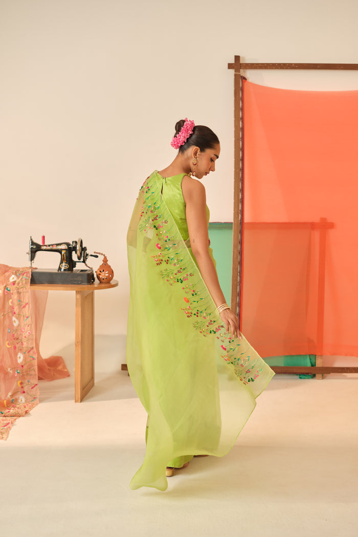 Surbhi Silk Organza Sari