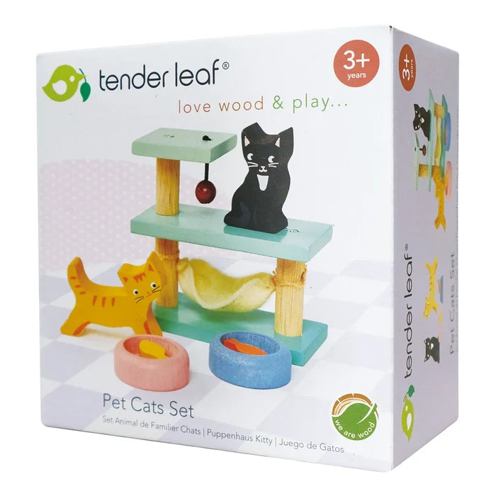 Tender Leaf Pet Cats Set