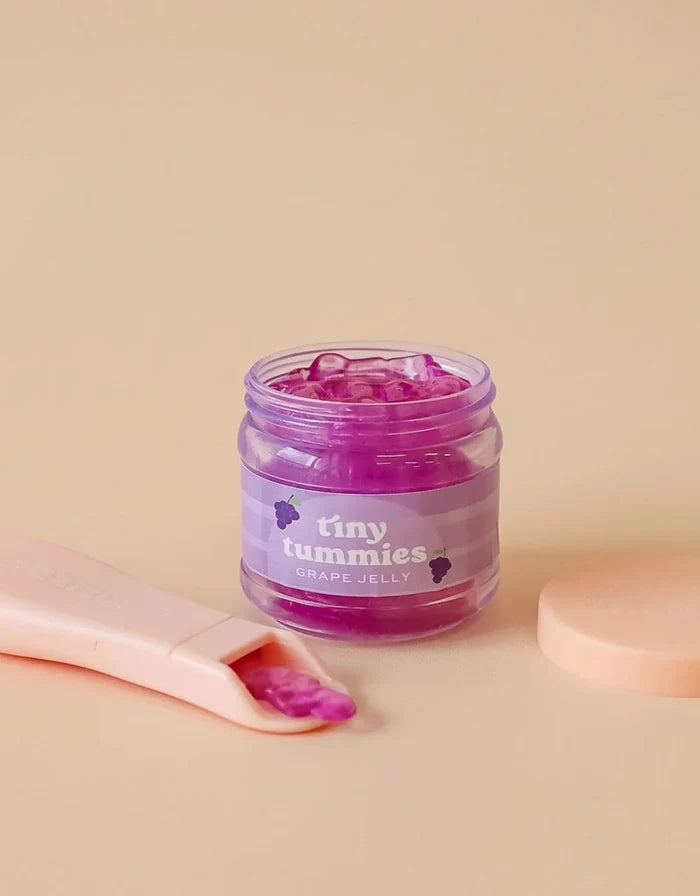 Tiny Harlow - Tiny Tummies Grape Jelly and Spoon Set