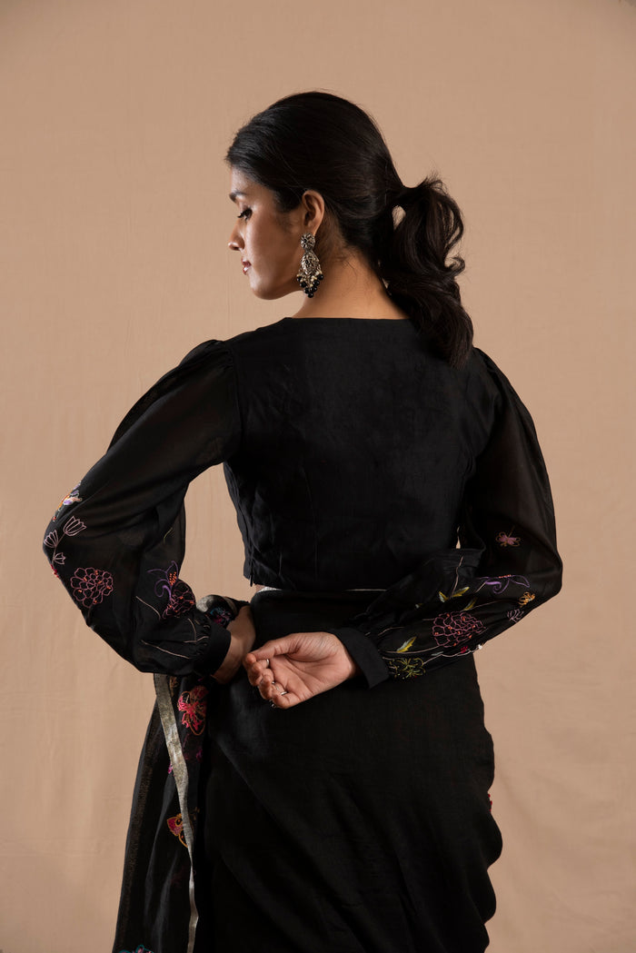 Titli Chanderi Blouse