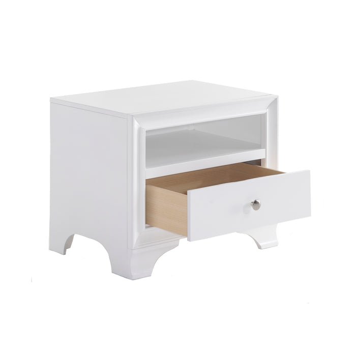 Urban Designs Brandon Collection 1-Drawer Nightstand