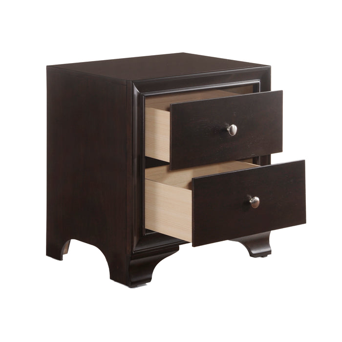 Urban Designs Brandon Collection 2-Drawer Nightstand