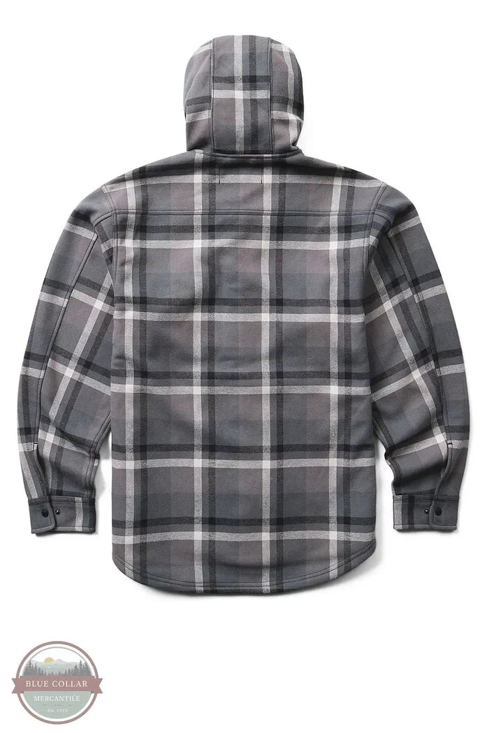 Wolverine W121324E-043 Bucksaw ll Hooded Shirt Jacket Big & Tall back view