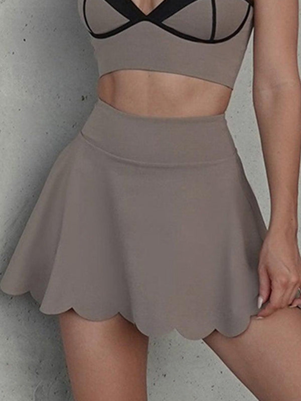 Wave-edge 2 In 1 Tennis Skirts Suits