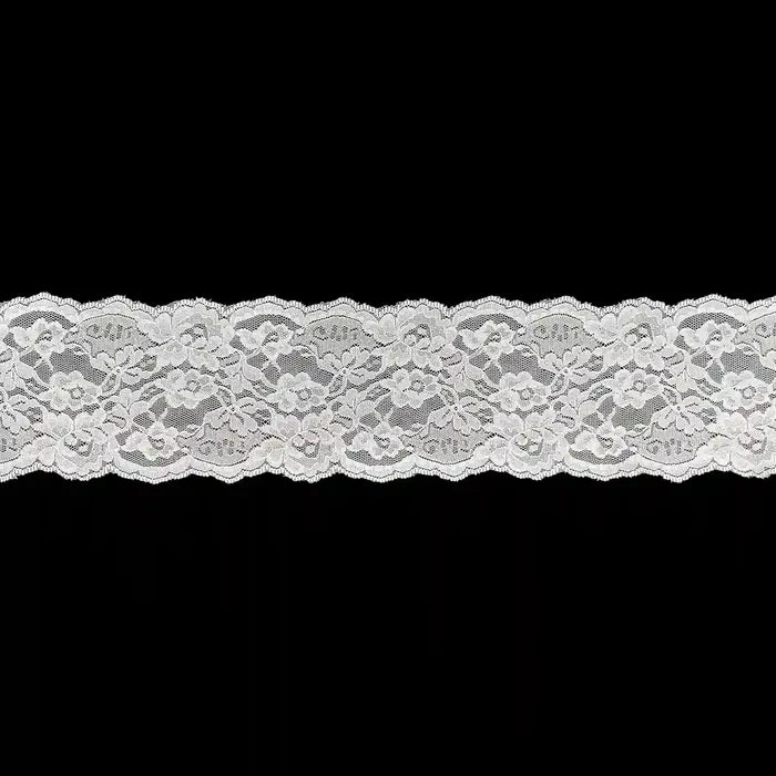 White Floral Pattern Lace | SKU-151