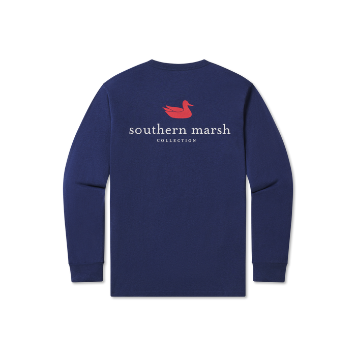 Washed Navy Heather / Youth Small