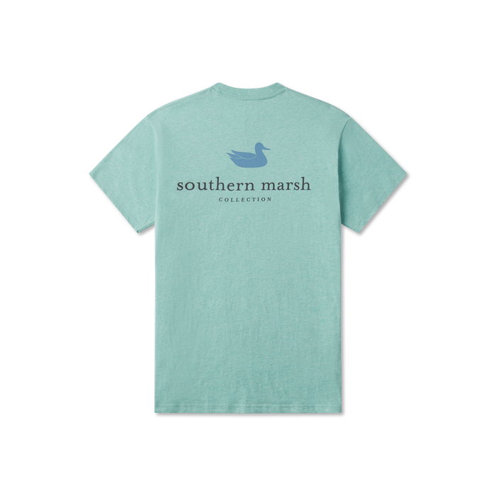 Washed Moss Blue Heather / Youth Small