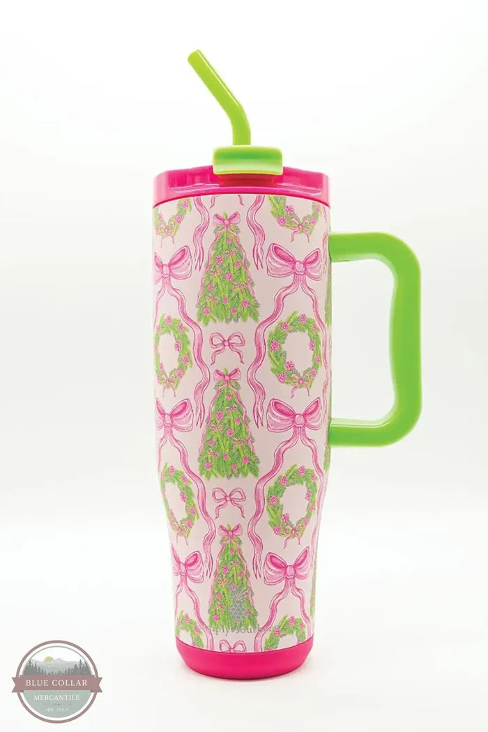 0225-TUMBLER40-HLDY 40 Oz. Holiday Tumbler