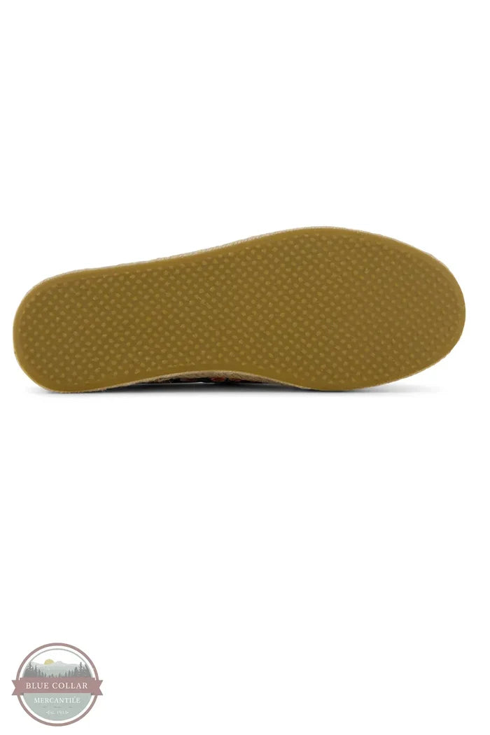 TOMS 10022630 Carolina Lace-Up Espadrille sole view