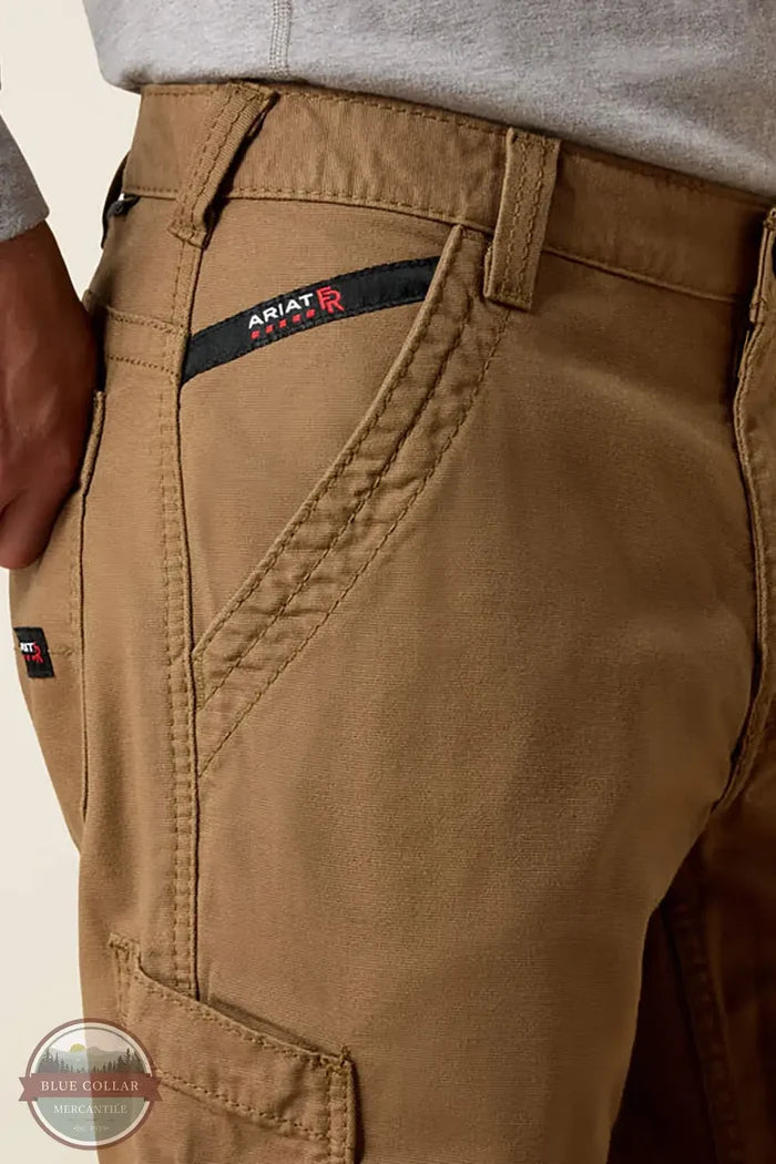 10027705 Ariat FR Canvas Work Pant | Flame Resistant Straight Fit Straight Leg