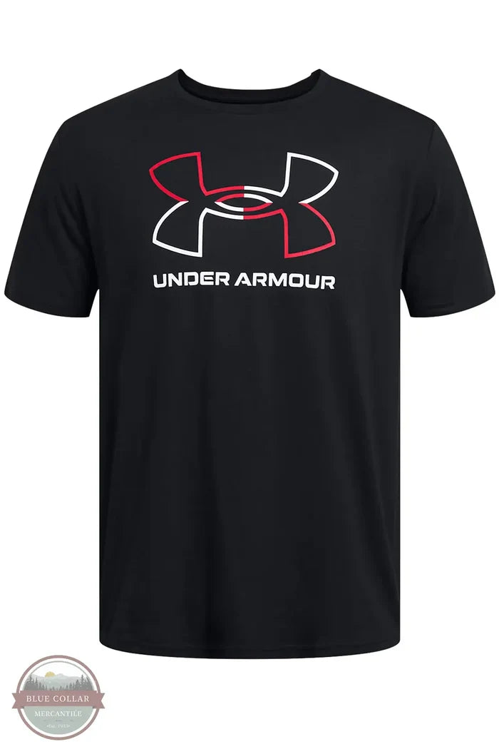 Under Armour 1382915-001 UA Foundation Tee Shirt in 3 Colors front shown