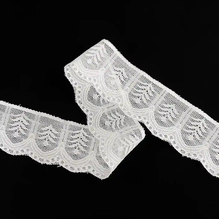 1.5 inch | Classic Fern Motif Lace | SKU-7