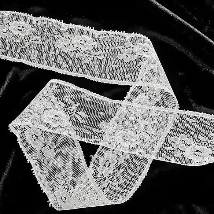 1.9 inch | Daisy Floral Nylon Lace | 5 Meters | SKU-53