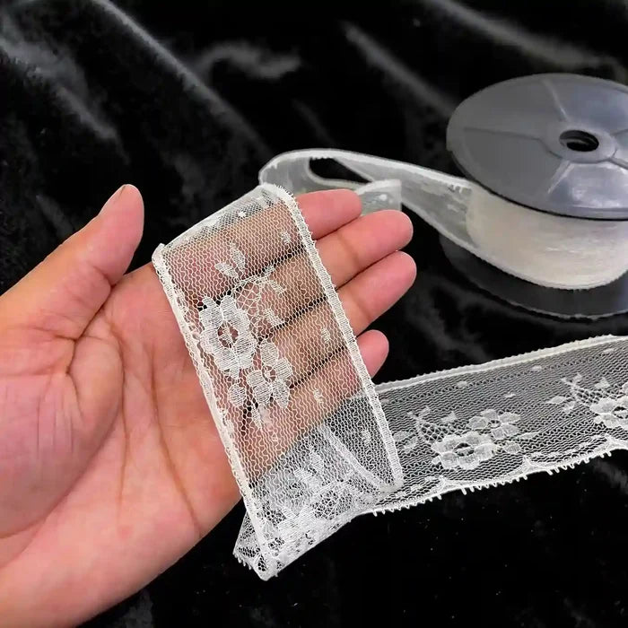 1.9 inch | Daisy Floral Nylon Lace | 5 Meters | SKU-53