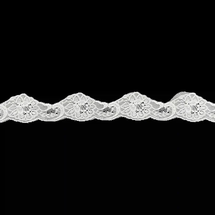 2.1 inch | Cutwork Floral Nylon Lace | 5 Meters | SKU-W7
