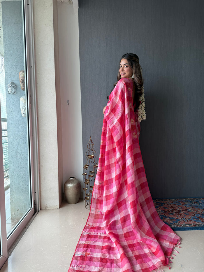 Bubblegum sari