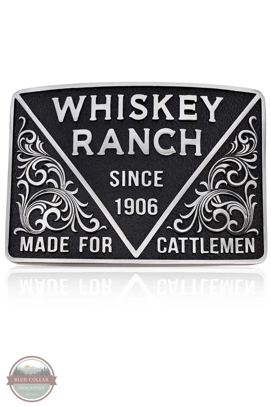 Whiskey Bent Co. A1057WR 1906 Cattlemen Whiskey Bent Buckle