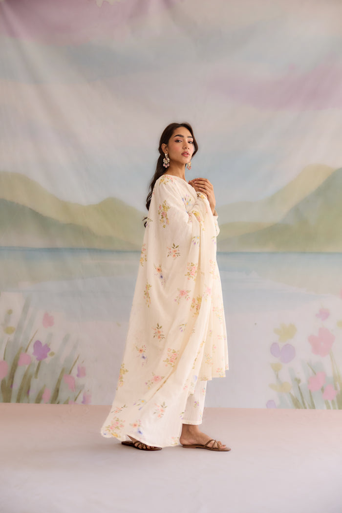 Afreen Chanderi Kurta Set