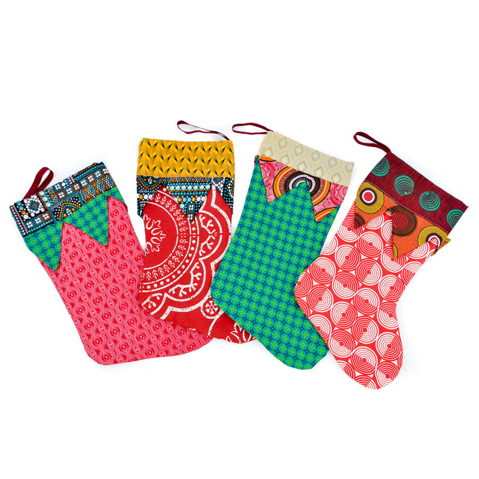 African Christmas Stockings