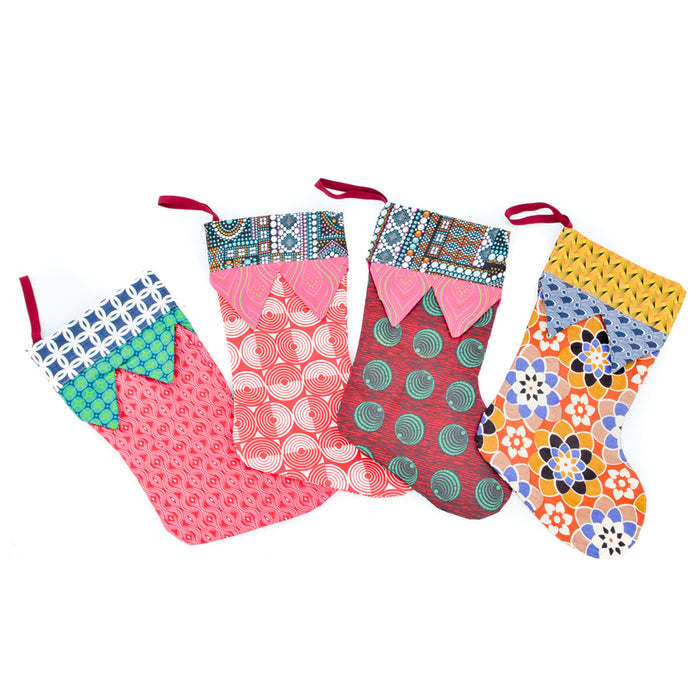 African Christmas Stockings