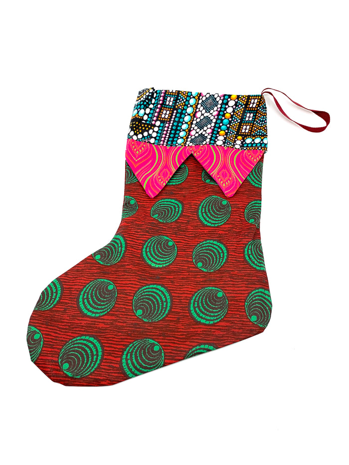 African Christmas Stockings