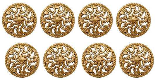 Antique Filigree Swirl Buttons | 19 mm(30L) & 21 mm(34L)