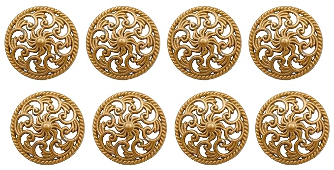 Antique Filigree Swirl Buttons | 19 mm(30L) & 21 mm(34L)