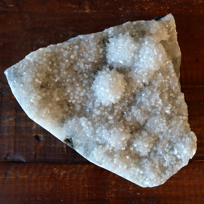 Apophyllite Cluster Calming Clear Crystal White Triangle