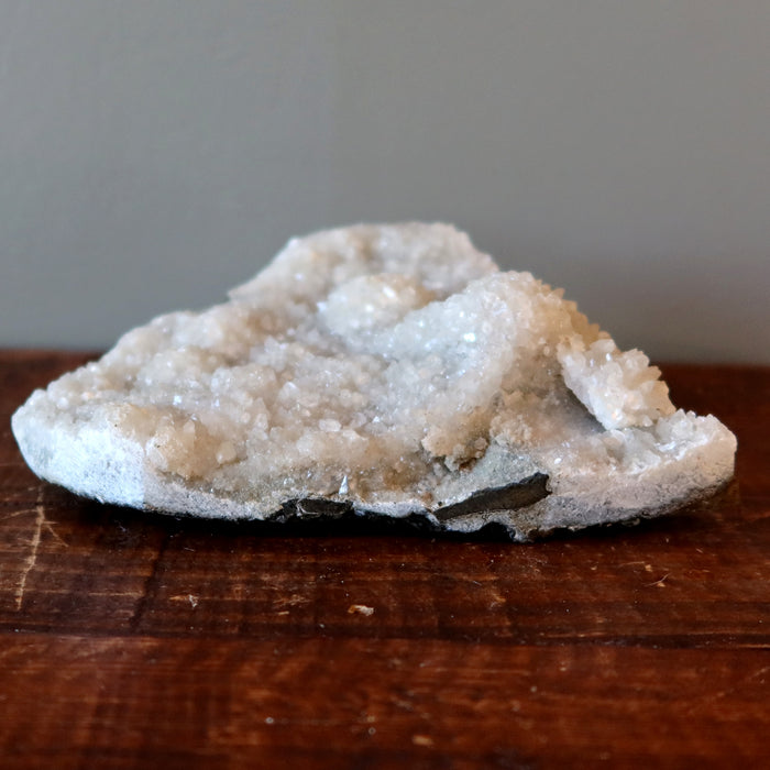 Apophyllite Cluster Calming Clear Crystal White Triangle