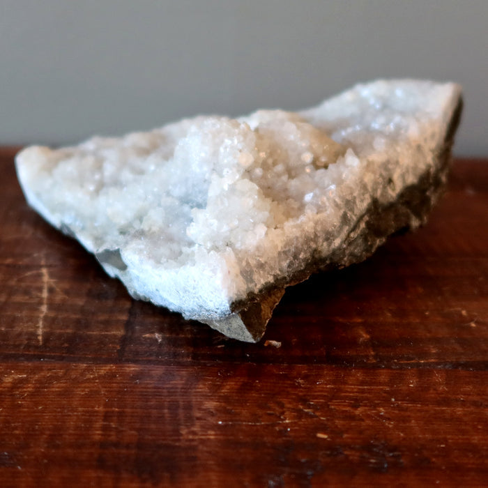 Apophyllite Cluster Calming Clear Crystal White Triangle