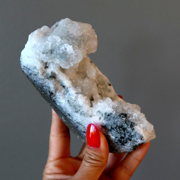 Apophyllite Cluster Noah's Ark Spiritual Stone 5 inch